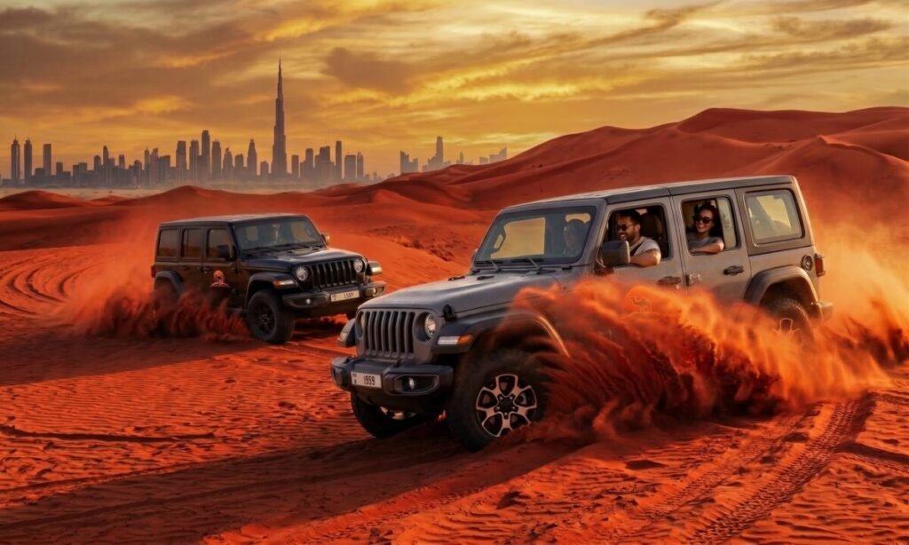 Wrangler Desert Safari in Dubai